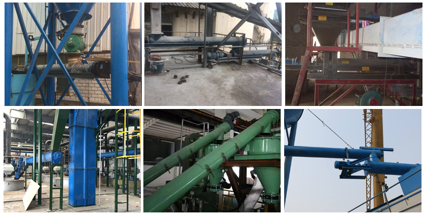 Small Auger Feeder Customer site