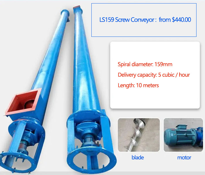 LS159 Screw Conveyor Price