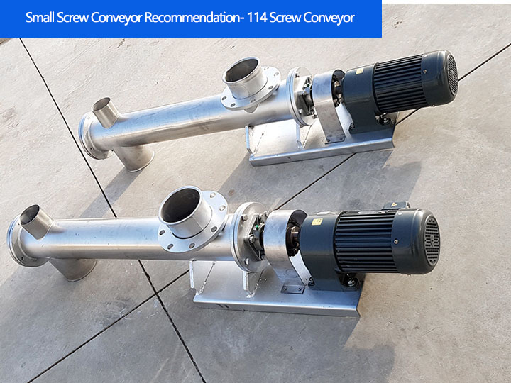 Small Screw Conveyor Recommendation- 114 Screw Conveyor