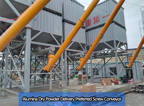 Alumina Dry Powder Delivery Preferred Screw Conveyor