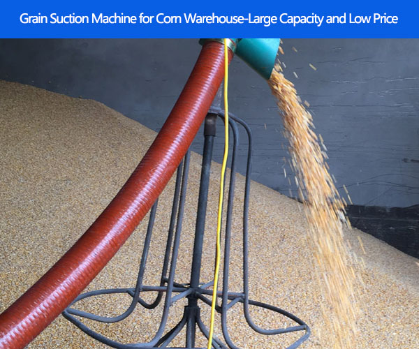 Grain Suction Machine for Corn Warehouse-Large Capacity and Low Price