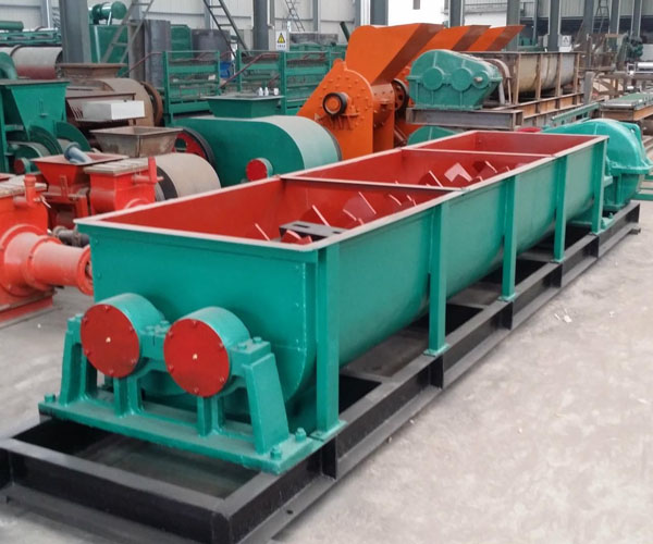 Installation and Use of Double Screw Mixer