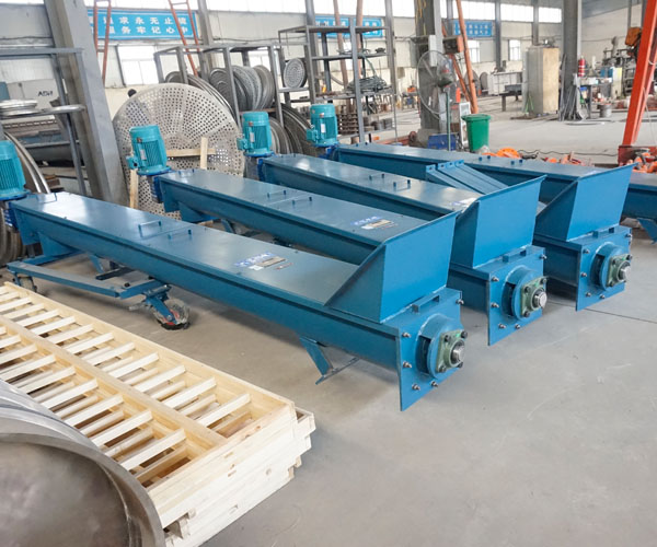 Screw conveyor parameter table