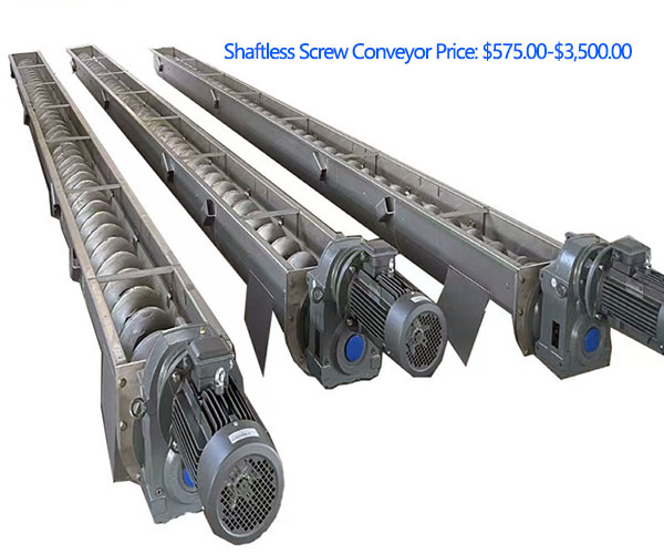 Shaftless Screw Conveyor Price