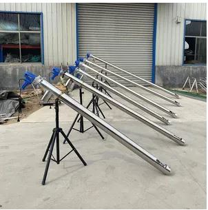 Stainless steel grain suction machine for fertilizers